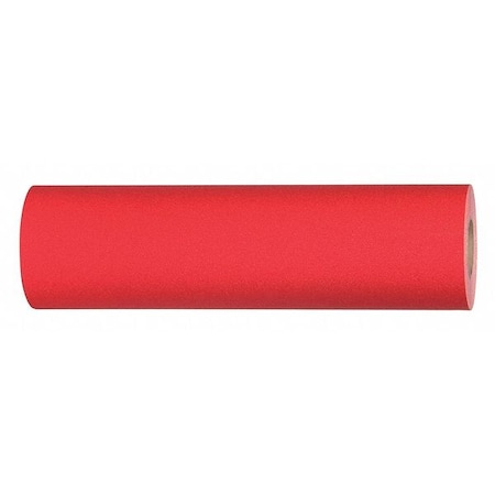 Commercial Grade Anti Slip Grit Roll Aluminum Oxide, Adhesive: Acrylic Safety Red, 24