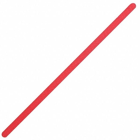 Commercial Grade Anti Slip Grit Tread Aluminum Oxide, Adhesive: Acrylic Safety Red, 3/4
