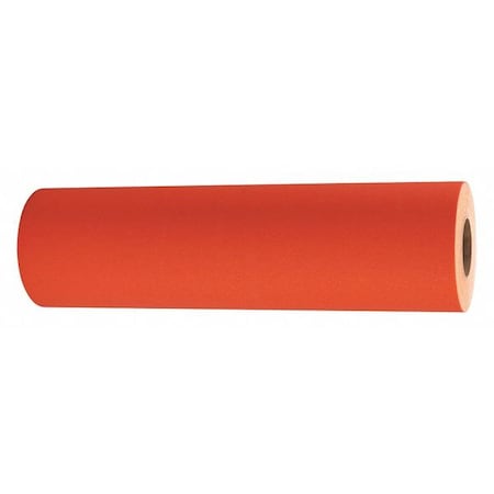 Commercial Grade Anti Slip Grit Roll Aluminum Oxide, Adhesive: Acrylic Safety Orange, 24