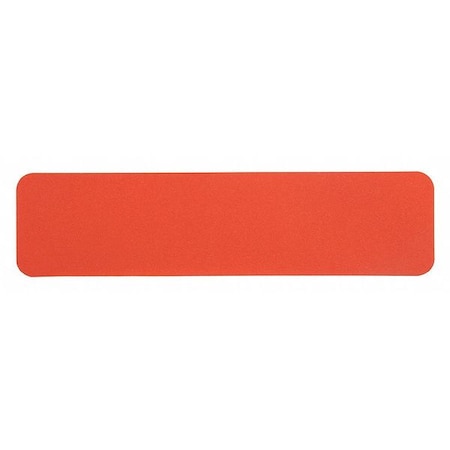 Commercial Grade Anti Slip Grit Tread Aluminum Oxide, Adhesive: Acrylic Safety Orange, 6