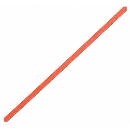 Commercial Grade Anti Slip Grit Tread Aluminum Oxide, Adhesive: Acrylic Safety Orange, 3/4