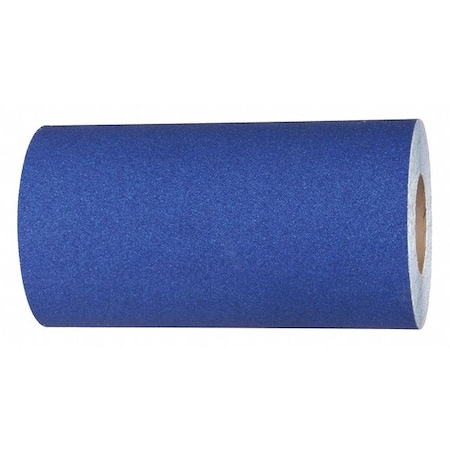 Commercial Grade Anti Slip Grit Roll Aluminum Oxide, Adhesive: Acrylic Dark Blue, 12
