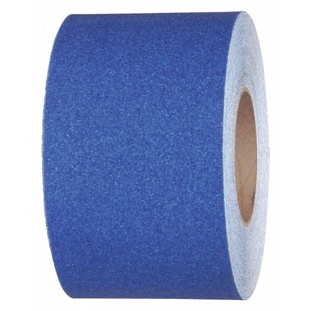 Commercial Grade Anti Slip Grit Roll Aluminum Oxide, Adhesive: Acrylic Dark Blue, 4