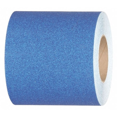 Commercial Grade Anti Slip Grit Roll Aluminum Oxide, Adhesive: Acrylic Dark Blue, 6