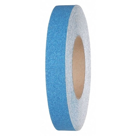 Commercial Grade Anti Slip Grit Roll Aluminum Oxide, Adhesive: Acrylic Light Blue, 1