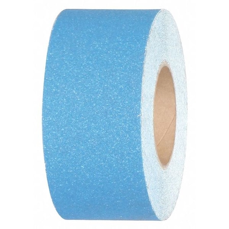 Commercial Grade Anti Slip Grit Roll Aluminum Oxide, Adhesive: Acrylic Light Blue, 3