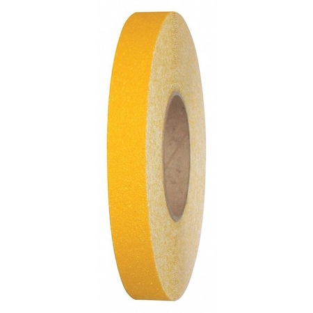 Mop Friendly Anti Slip Grit Roll Aluminum Oxide, Adhesive: Acrylic Yellow, 1