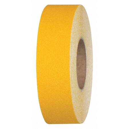 Mop Friendly Anti Slip Grit Roll Aluminum Oxide, Adhesive: Acrylic Yellow, 2