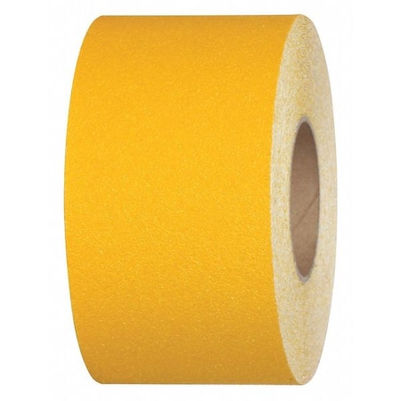 Mop Friendly Anti Slip Grit Roll Aluminum Oxide, Adhesive: Acrylic Yellow, 4