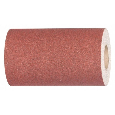 Commercial Grade Anti Slip Grit Roll Aluminum Oxide, Adhesive: Acrylic Brick Red, 12