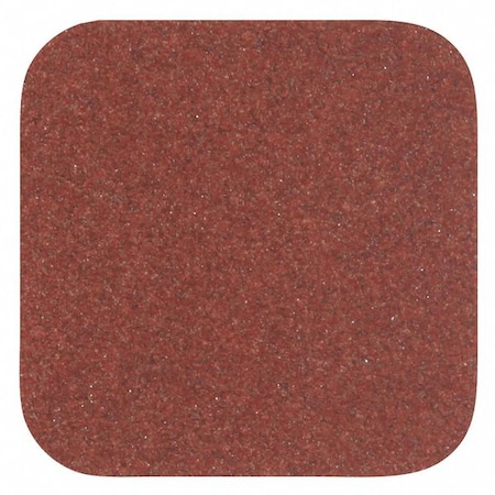 Commercial Grade Anti Slip Grit Tread Aluminum Oxide, Adhesive: Acrylic Brick Red, 5-1/2