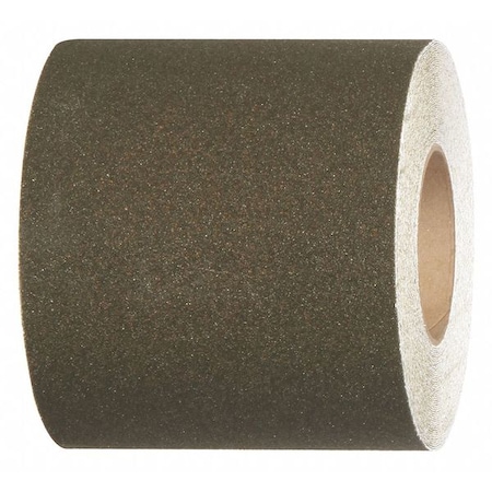 Commercial Grade Anti Slip Grit Roll Aluminum Oxide, Adhesive: Acrylic Brown, 6