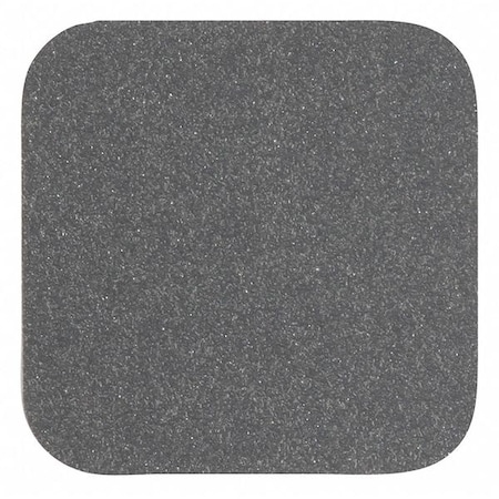 Commercial Grade Anti Slip Grit Tread Aluminum Oxide, Adhesive: Acrylic Gray, 5-1/2