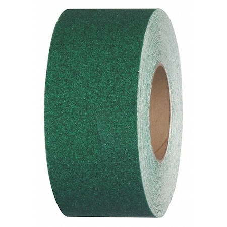 Commercial Grade Anti Slip Grit Roll Aluminum Oxide, Adhesive: Acrylic Green, 3