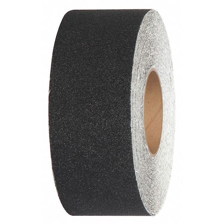 Mop Friendly Anti Slip Grit Roll Aluminum Oxide, Adhesive: Acrylic Black, 3