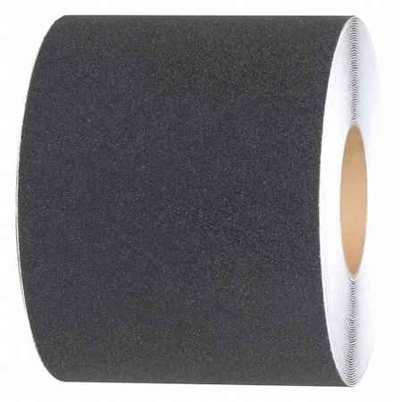 Mop Friendly Anti Slip Grit Roll Aluminum Oxide, Adhesive: Acrylic Black, 6