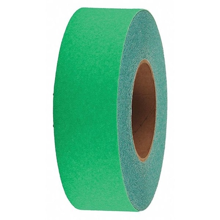 Anti Slip Grit Tape Roll Aluminum Oxide, Adhesive: Acrylic Neon Green, 2