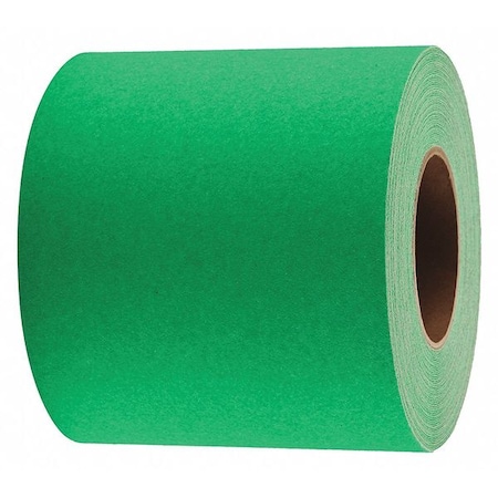 Anti Slip Grit Tape Roll Aluminum Oxide, Adhesive: Acrylic Neon Green, 6