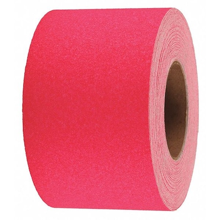 Anti Slip Grit Tape Roll Aluminum Oxide, Adhesive: Acrylic Neon Pink, 4