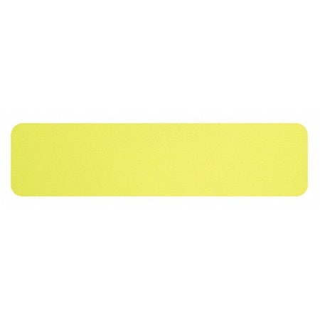 Commercial Grade Anti Slip Grit Tread Aluminum Oxide, Adhesive: Acrylic Neon Yellow, 6