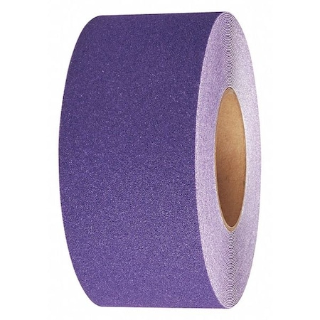 Anti Slip Grit Tape Roll Aluminum Oxide, Adhesive: Acrylic Purple, 3