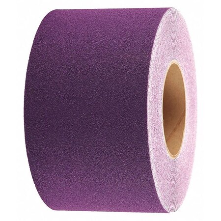 Anti Slip Grit Tape Roll Aluminum Oxide, Adhesive: Acrylic Purple, 4