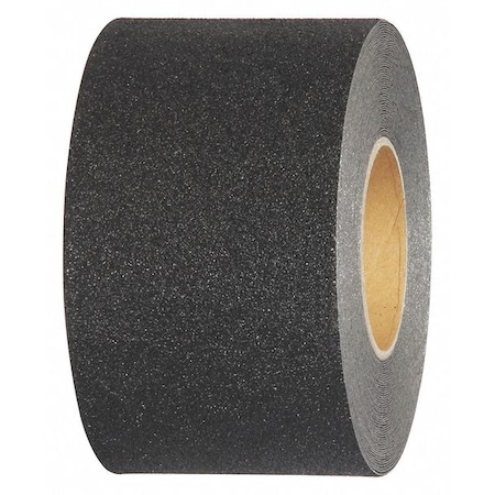 Commercial Grade Anti Slip Grit Roll Aluminum Oxide, Adhesive: Acrylic Black, 4