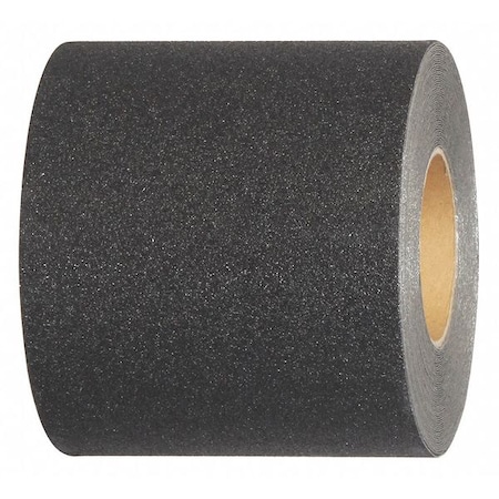 Commercial Grade Anti Slip Grit Roll Aluminum Oxide, Adhesive: Acrylic Black, 6
