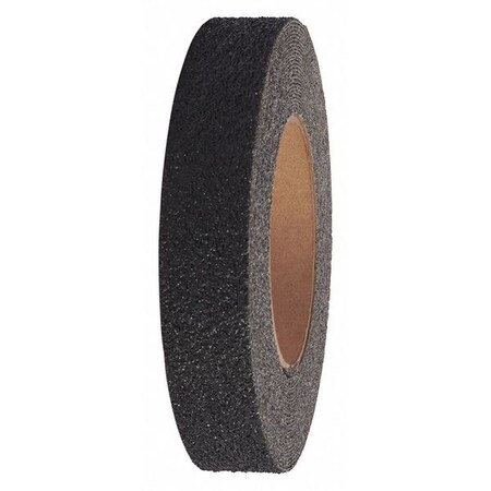 Military Grade Anti-Skid Grit Roll Aluminum Oxide, Adhesive: Acrylic Black, 1