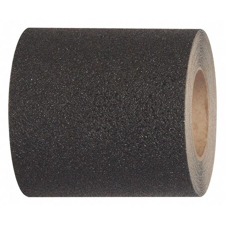 Military Grade Anti-Skid Grit Roll Aluminum Oxide, Adhesive: Acrylic Black, 6