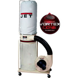 JET JT9-708658K Model DC-1100VX-5M 1.5HP 1-Phase 115/230V 5-Micron Dust Collector W/ Bag Filter Kit JT9-708658K