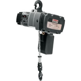 JET® Trademaster® BLVS100-020 Electric Chain Hoist 1 Ton Cap. 20' Lift 4/18 FPM 110V JT9-104035