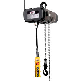 JET® TS500-015 Electric Chain Hoist 5 Ton 15' Lift 13/3 FPM 3 Phase 230V JT9-140128