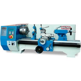 Baileigh Industrial® PL-1022VS-V2 Bench Top Lathe with Mitutoyo® DRO 1 HP 110V BA9-1228215
