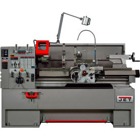 JET® GH-1440ZX Large Spindle Bore Gear Head Lathe with Acu-Rite 203 DRO & Taper Attachment Kit JT1-3281