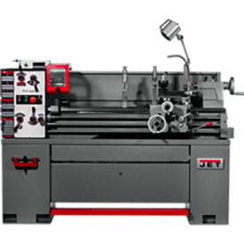 JET® EVS-1440B Electronic Lathe with Newall DP700 DRO & Taper Attachment 3 HP 3PH 230V JT9-311450