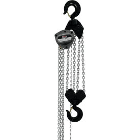 JET® L100-1000WO-30 Hand Chain Hoist with Overload Protection 10 Ton Capacity 30' Lift JT9-209130
