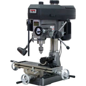 JET® JMD-15 Milling/Drilling Machine w/ Newall DP700 DRO 1HP 115/230V 1PH JT9-350125-2