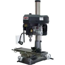 JET® JT9-350136 JMD-18PFN Mill/Drill With NEWALL DP500 DRO and X-Axis Table Powerfeed JT9-350136