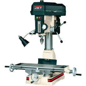 Jet JT9-350402 JMD-18PFN Milling/Drilling Machine W/Acu-Rite Vue DRO 2 HP JT9-350402