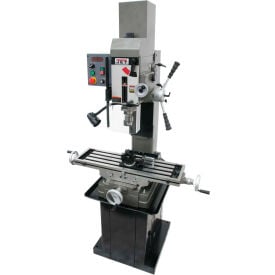 JET® JMD-45VSPFT Var. Spd Geared Head Sq Column Mill Drill Power Downfeed Newall DP700 JT9-351157