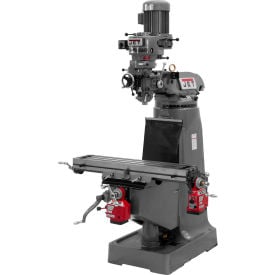 Jet JT9-690017 JTM-2 Vertical Milling Machine W/X & Y-Axis Powerfeeds 2HP 230V 1-Phase JT9-690017