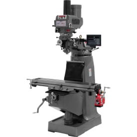 JTM-4VS Mill With Newall DP700 DRO With X-Axis Powerfeed and Power Draw Bar JT9-690069