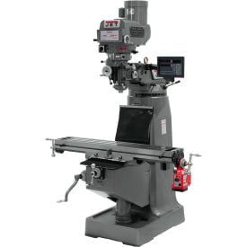 JET® JTM-4VS Milling Machine with Newall DP700 DRO & X-Axis Powerfeed 3 HP 230/460V JT9-690087-4