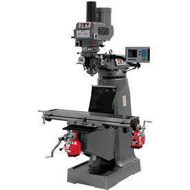 JET® JTM-4VS Milling Machine w/ Acu-Rite 203 DRO (Quill) X & Y-Axis Powerfeed 3 HP 230/460V JT9-690139-4