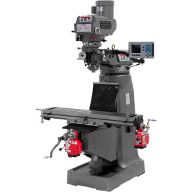 Jet JT9-690140 JTM-4VS Milling Machine W/3-Axis Acu-Rite 200S DRO Quill X & Y-Axis Powerfeeds JT9-690140