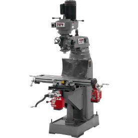Jet JT9-690175 JVM-836-3 Milling Machine W/X & Y-Axis Powerfeeds 1-1/2 HP JT9-690175