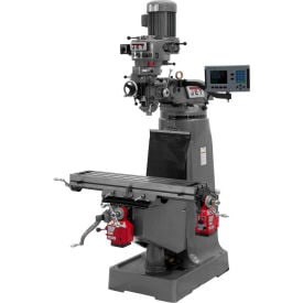 Jet JT9-690210 JTM-2 Milling Machine W/Acu-Rite 200S DRO X & Y-Axis Powerfeeds 2 HP JT9-690210