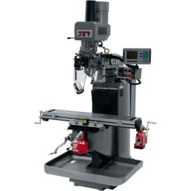 JET JTM-949EVSMill- Acu-Rite 200S DRO-XandY-Axis Powerfeeds-Air Powered Drawbar - JT9-690523 JT9-690523