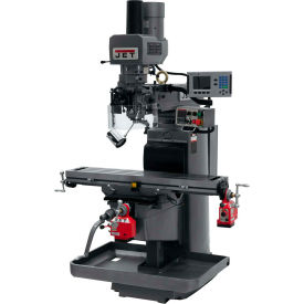 JET JTM-1050EVS2/230Mill-3-Axis Acu-Rite 200S DRO(Knee)-X&Y-Axis Powerfeed-AirPowerDrawbar - JT9-690627
